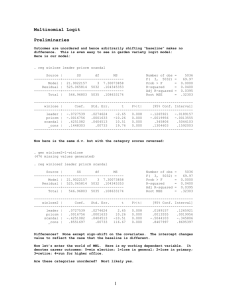 Multinomial Logit (Word format)