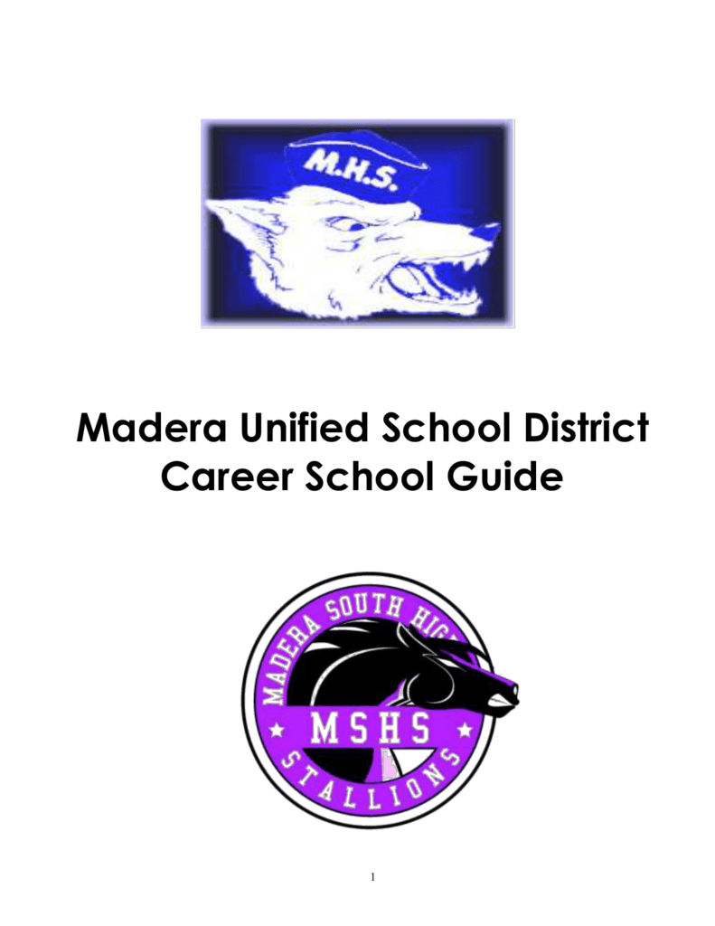 CTE Handbook - Madera Unified School District