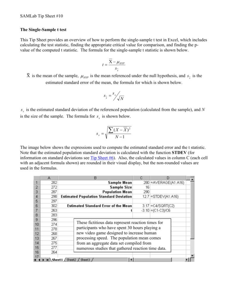 the-single-sample-t-test