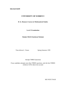 SMEX99A - University of Surrey
