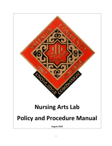 NAL policy and procedure manual