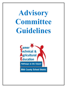 Advisory Committee Guidelines