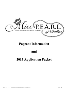 27th Annual - PEARL Girls