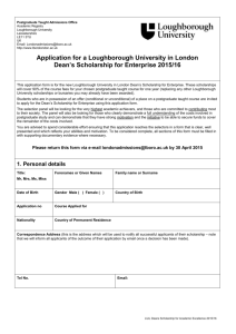 International Office - Loughborough University in London