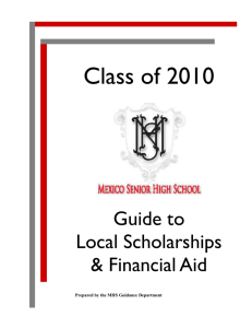 MHS Guidance Office Scholarship