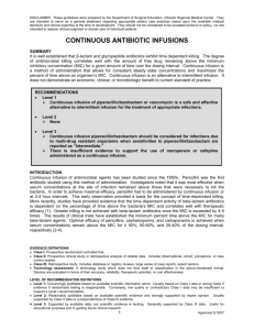 Piperacillin/tazobactam - SurgicalCriticalCare.net