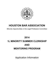 2013 MOILP Application - University of Houston Law Center