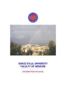 DOKUZ EYLUL UNIVERSITY - Dokuz Eylül Üniversitesi