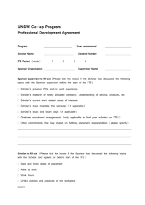 Professional Development Agreement