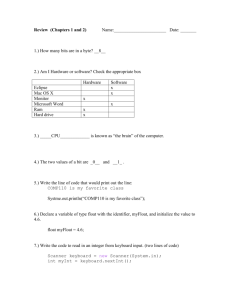 Chapters 1 and 2 Review Worksheet Solutions