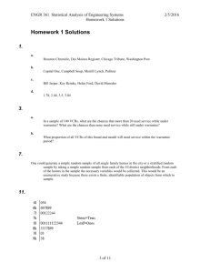 Homework 1 Solutions - Electrical and Computer Engineering