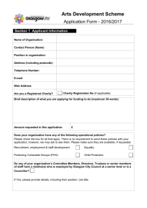 Arts Development Application Form 2016