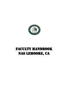 Faculty Handbook - West Hills Community College District