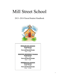 Mill Street School - Orland Unified School District