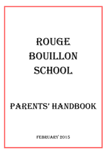 Welcome to Rouge Bouillon School