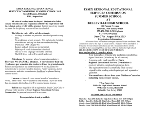 Bellville High School - Essex Regional Educational Services