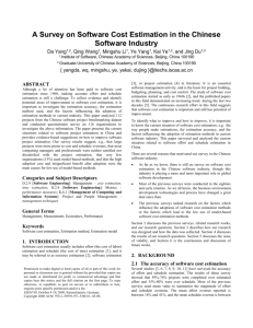 Proceedings Template - WORD - Center for Software Engineering