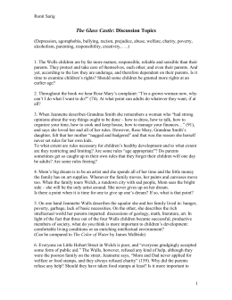 The glass castle essay topics
