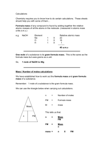 Calculations