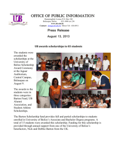 UB awards scholarships to 83 students