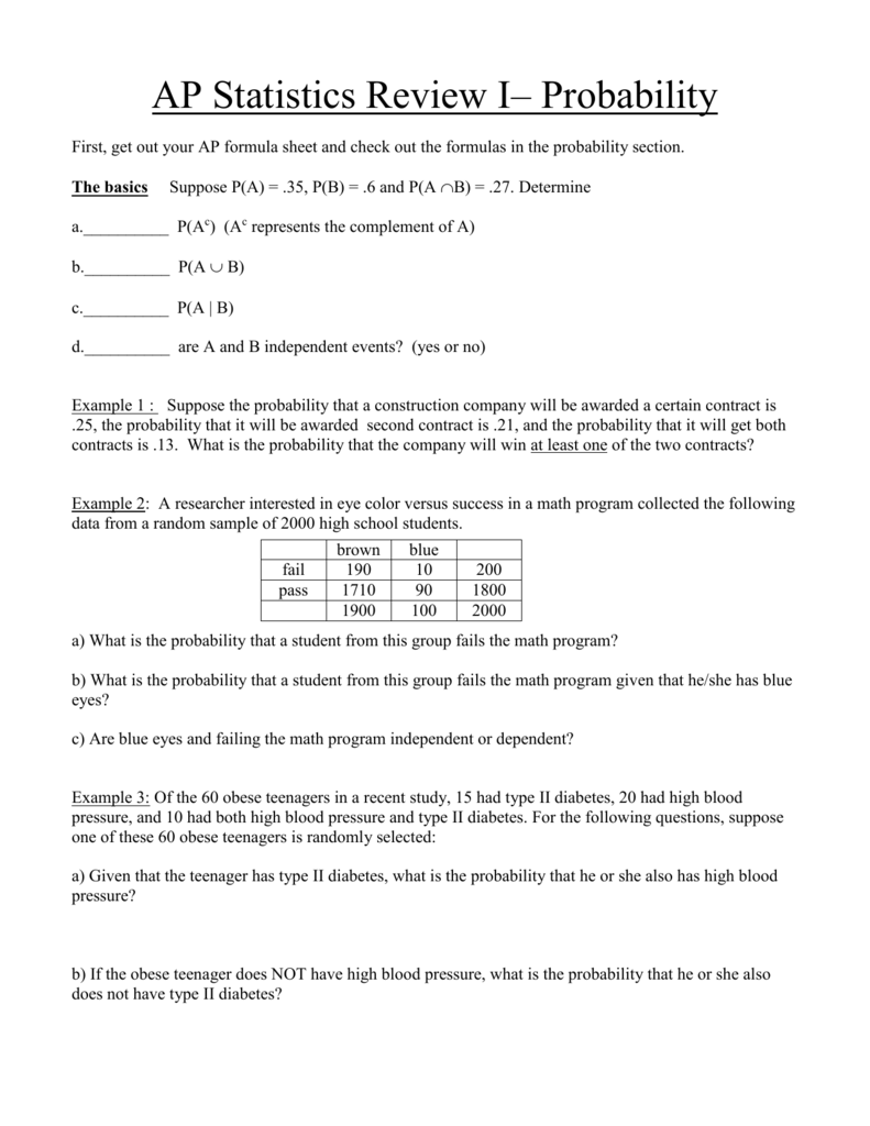 Ap Statistics Review Cheat Sheet With Ti 8384 Command vrogue.co