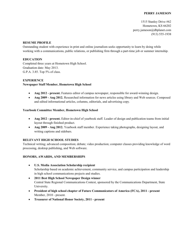 Se7en Worst resume Techniques