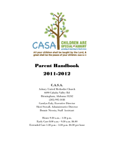 CASA, Children are Special at Asbury
