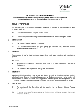 Sample Health and Safety Committee Charter