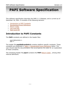 PAPI_Software_Spec_23