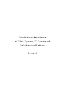 Finite Difference Discretization of Elliptic Equations: FD Formulas