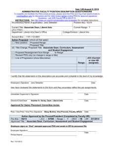 Associate Dean, Curriculum, Assessment, and Student Engagement