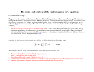 Derivation and Solution of the Electromagnetic Wave Equations