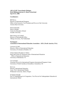 2006 Basel Report - Association of International Education