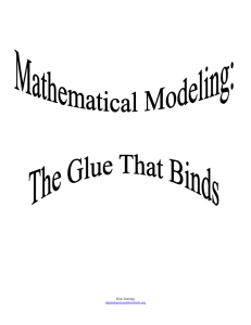 Mathematical Modeling