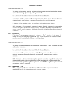 Mathematics Standards