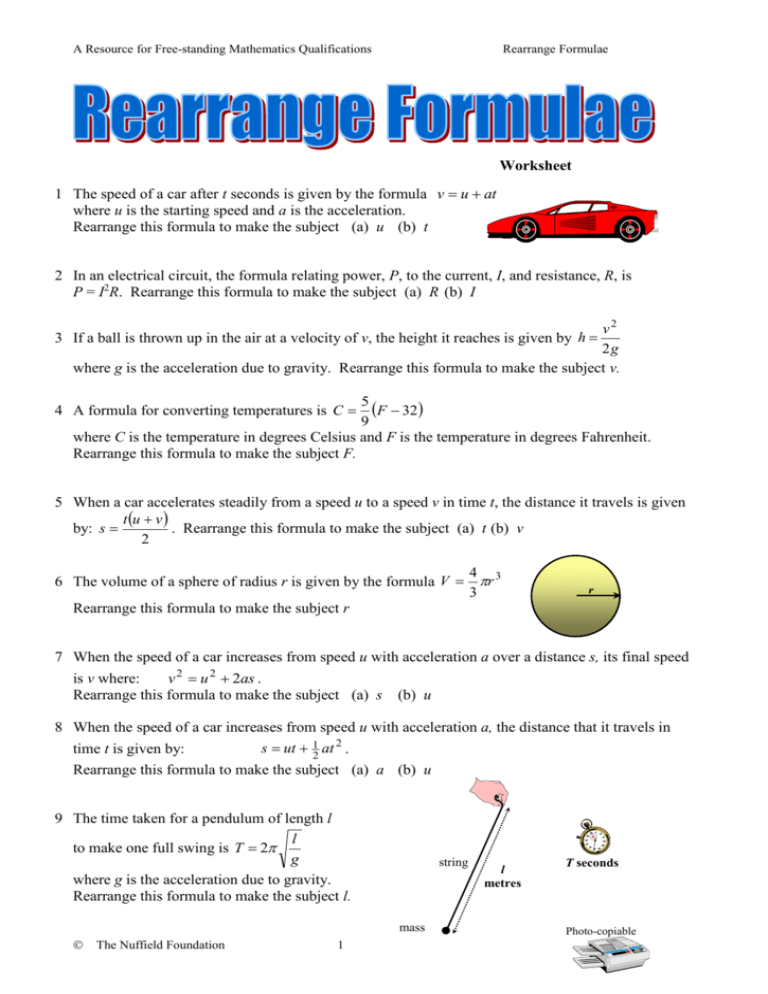 Algebra