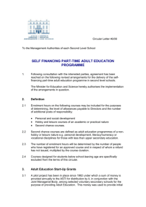 Post Primary Circular 46/00 - Department of Education and Skills