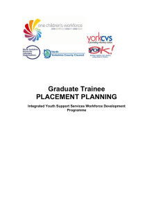PLACEMENT PLANNING