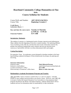 Heartland Community College Humanities & Fine Arts