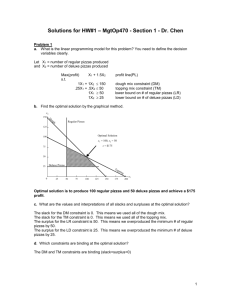 Solution for HW#1 - DecS 344/Math 364 - Section 1