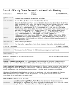 CFC/SCC Meeting - UCLA Academic Senate
