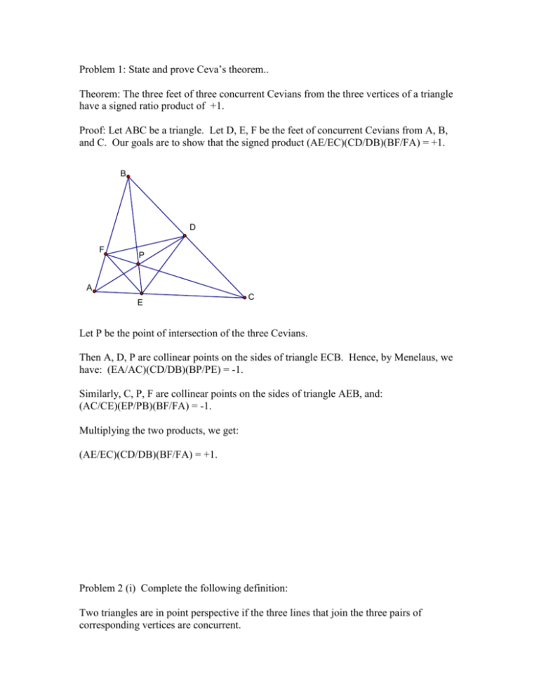 Diagram For Problem 1