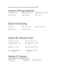 working with the distributive property