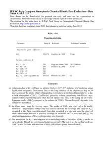 Data Sheet V.A1.5 HI5 - IUPAC Task Group on Atmospheric