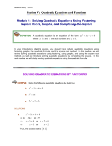 Module1_Solving_Quadratic_Equations