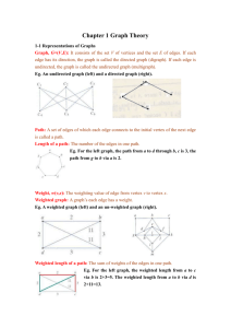 Chapter 5 Graph Theory