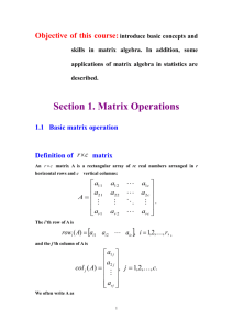 MatrixAlgebra