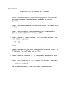 Chapter 5 Study Questions and Answer Key