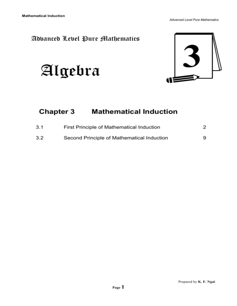 Using Mathematical Induction Or Otherwise Show That