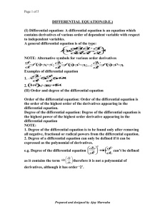 CH-9(DIFFERENTIAL EQUATION(B-2))